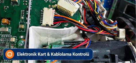 Elektronik kart ve kablolama kontrolü – robot süpürge anakart tamiri Bursa